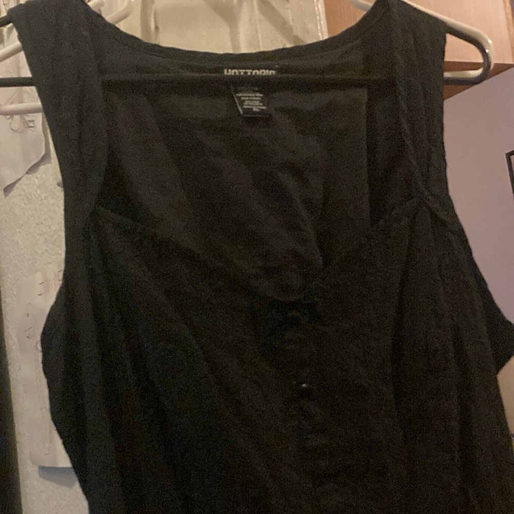 Skull embroidered corset black dress